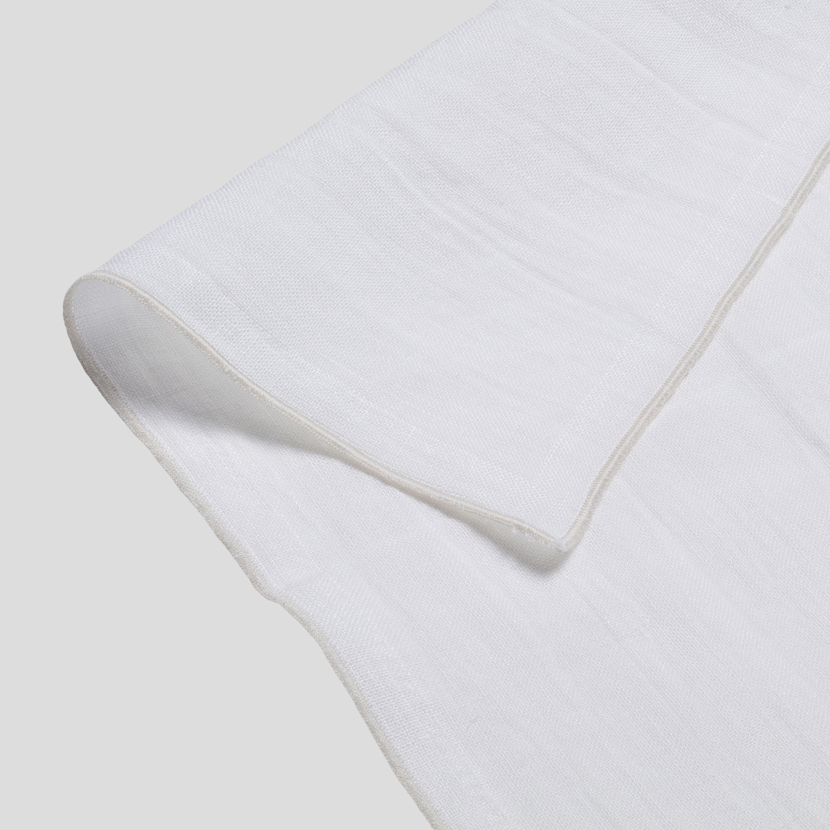 Komplet 4 serwetek Bord 40x40 White Off White