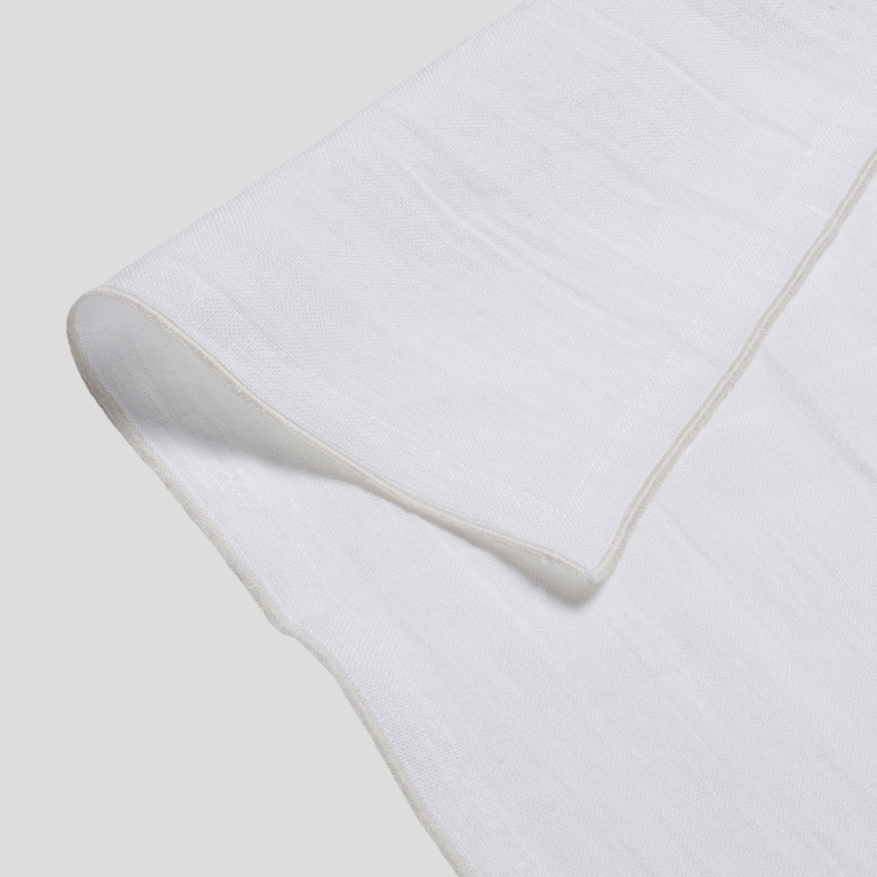 Bieżnik Bord 50x180 White Off White