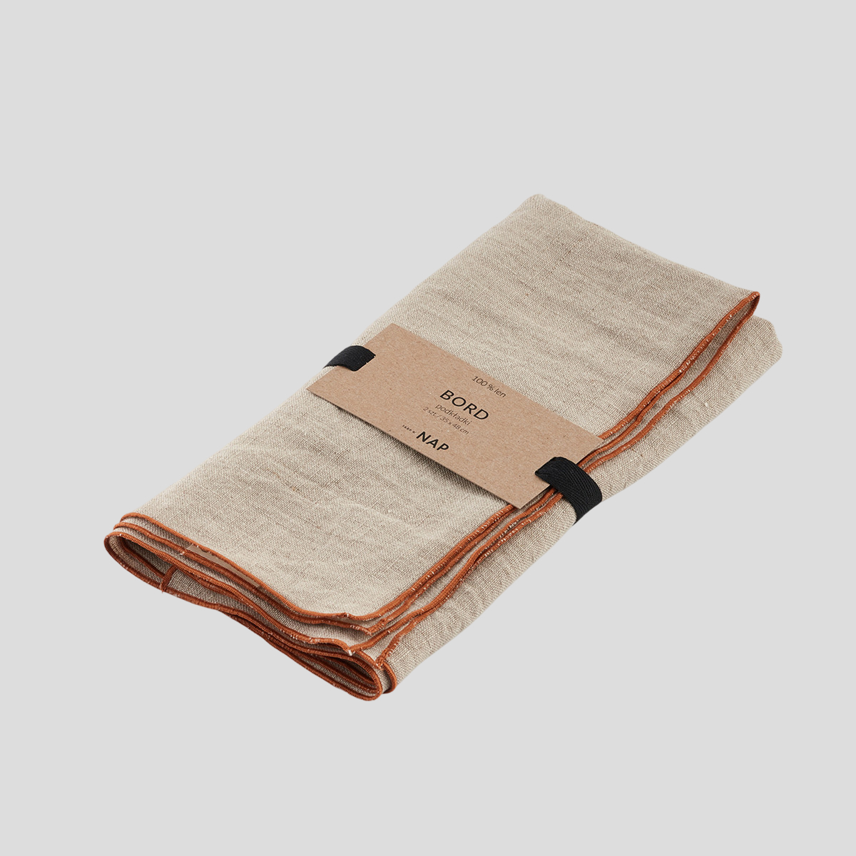 Komplet 2 podkładek Bord 35x48 Cognac NAP