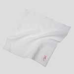 Serwetka z haftem rączka z sercem, 40x40, white NAP