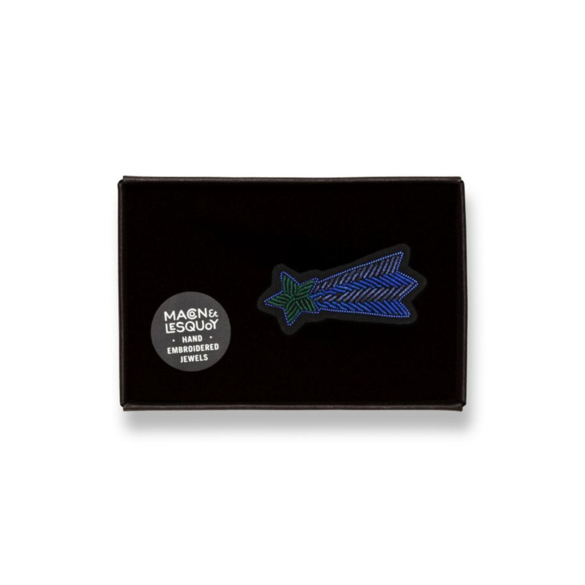 Broszka Niebieska Spadająca Gwiazda