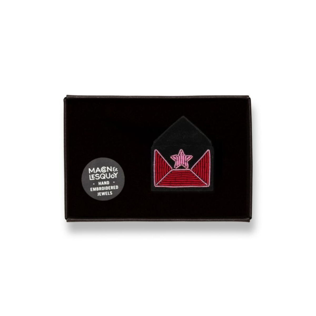 Broszka Czerwona Koperta