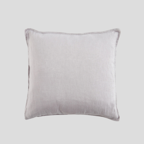 Poszewka lniana Washed Linen 40x40cm Light Grey NAP