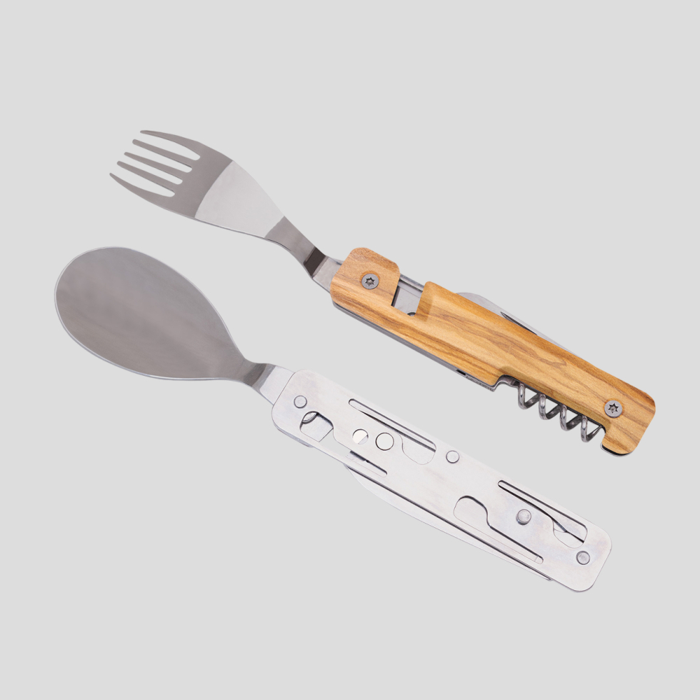 Magnetyczne sztućce wielofunkcyjne Olive Wood