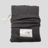 Prześcieradło lniane Washed Linen 240x260 Anthracite NAP
