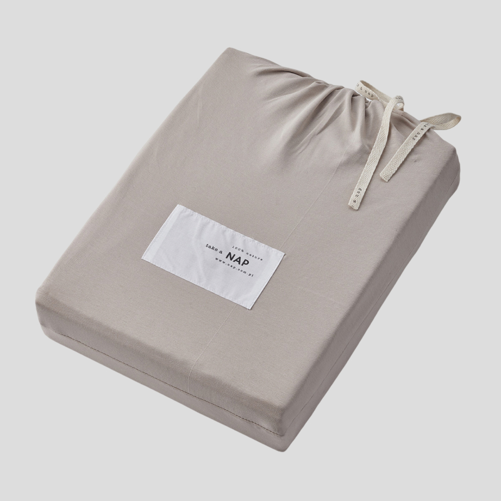 Prześcieradło z gumką Jersey Supreme GOTS Linen NAP