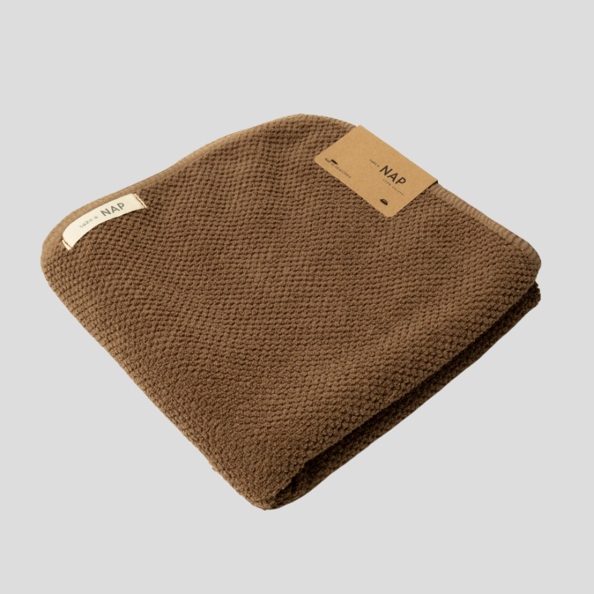 Ręcznik Bee Waffle Brown 50x100 NAP