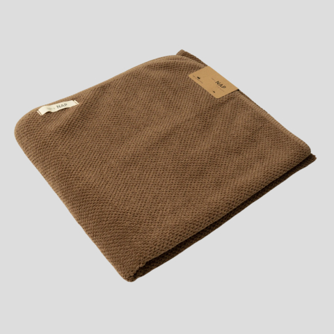 Ręcznik Bee Waffle Brown 70x140 NAP