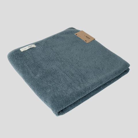 Ręcznik Bee Waffle Atlantic Blue 70x140 NAP