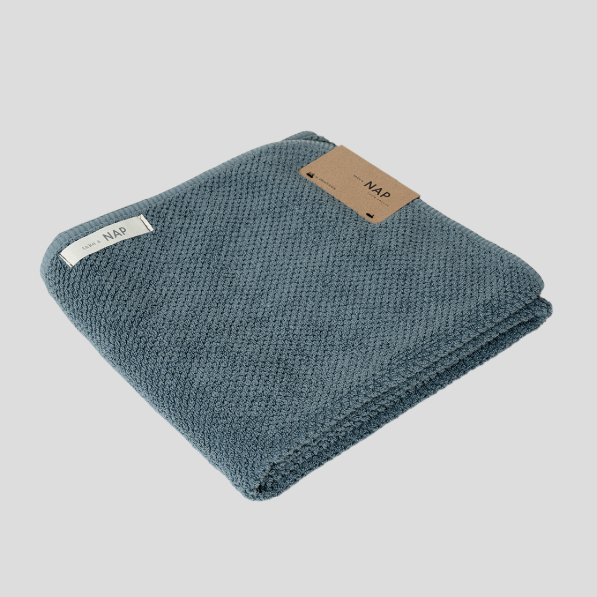 Ręcznik Bee Waffle Atlantic Blue 50x100 NAP