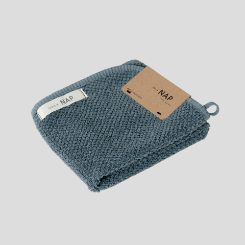 Ręcznik Bee Waffle Atlantic Blue 30x50 NAP