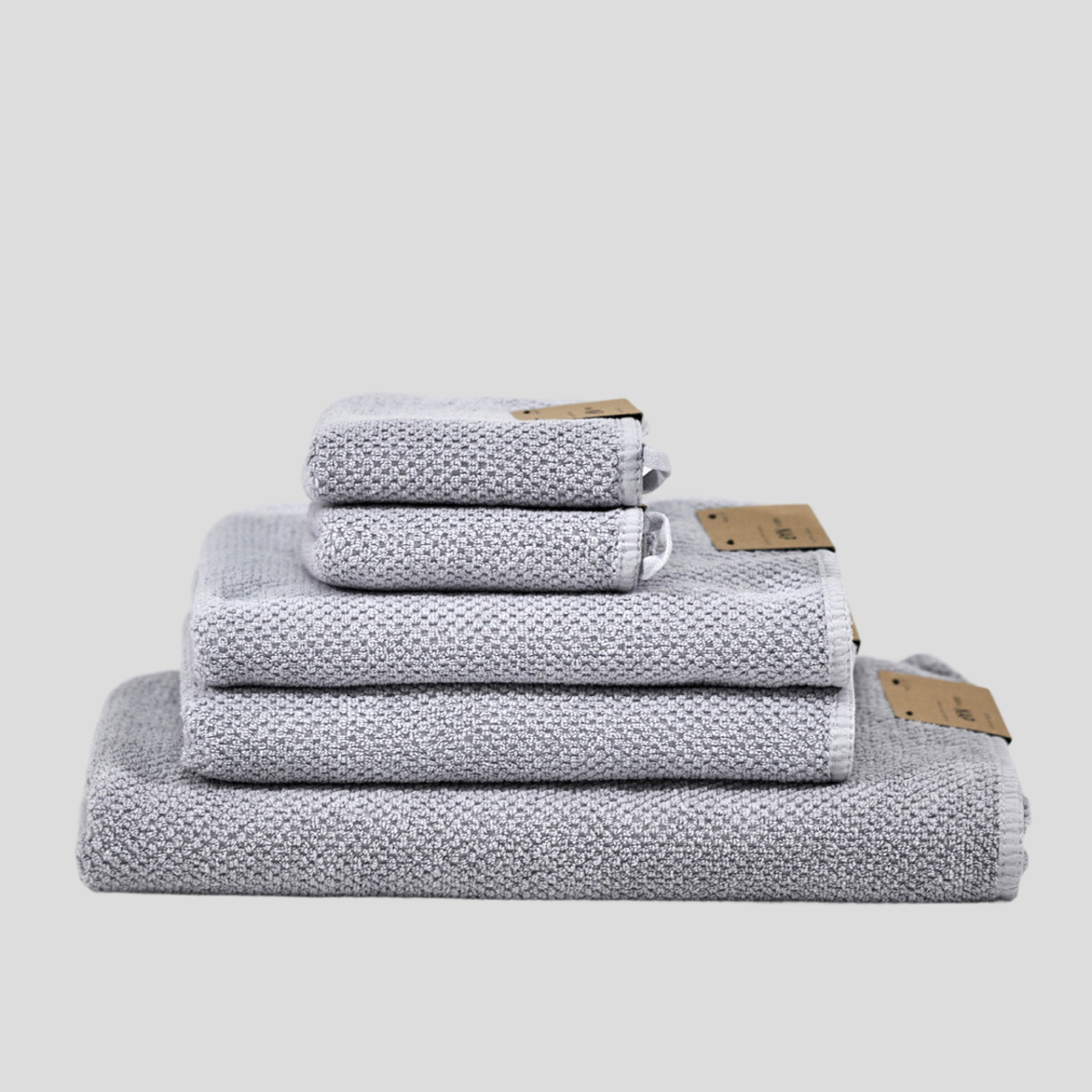 Ręcznik Bee Waffle Silver 70x140