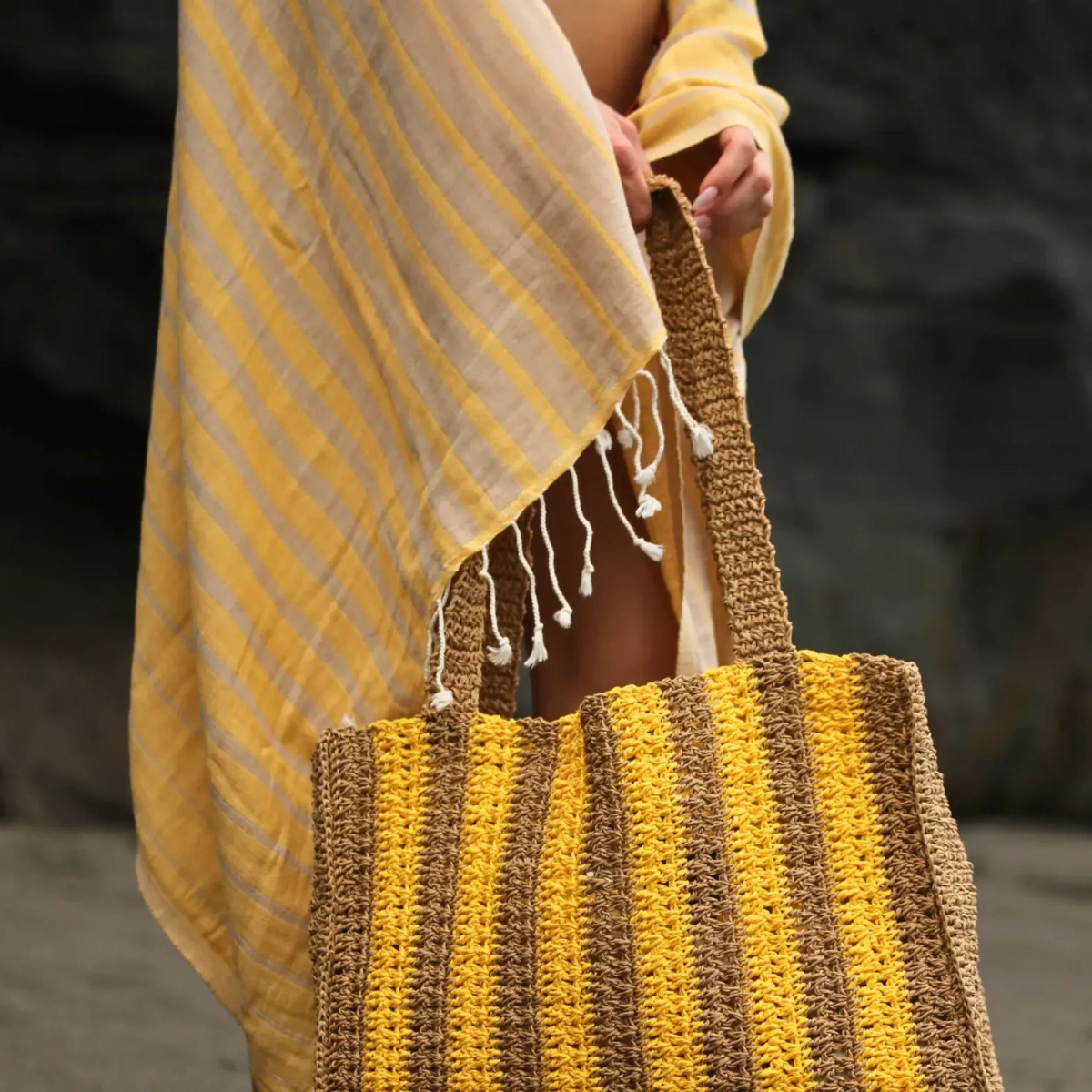 Ręcznik plażowy Solea Amber