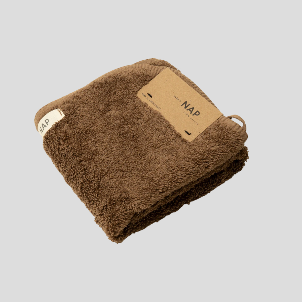 Ręcznik Long Double Loop 30x50 Brown NAP