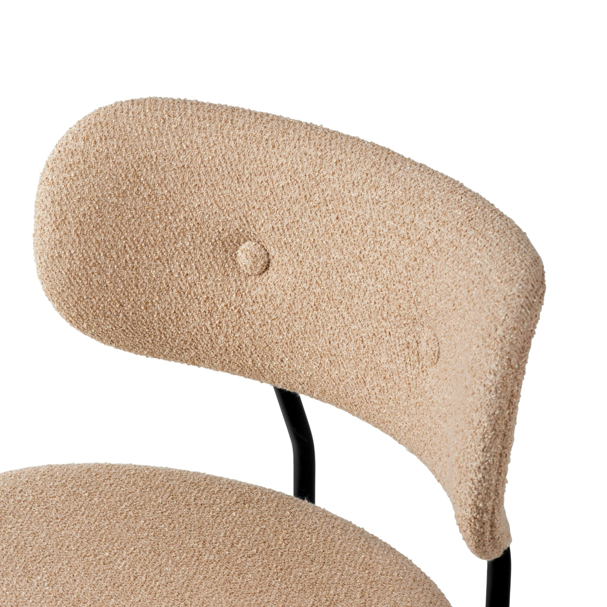 Tapicerowane krzesło barowe Coco Gubi