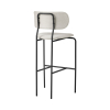 Tapicerowane krzesło barowe Coco Gubi