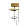 Tapicerowane krzesło barowe Coco Gubi