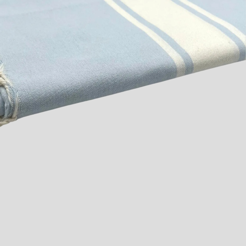 Ręcznik plażowy Fouta Sky Blue