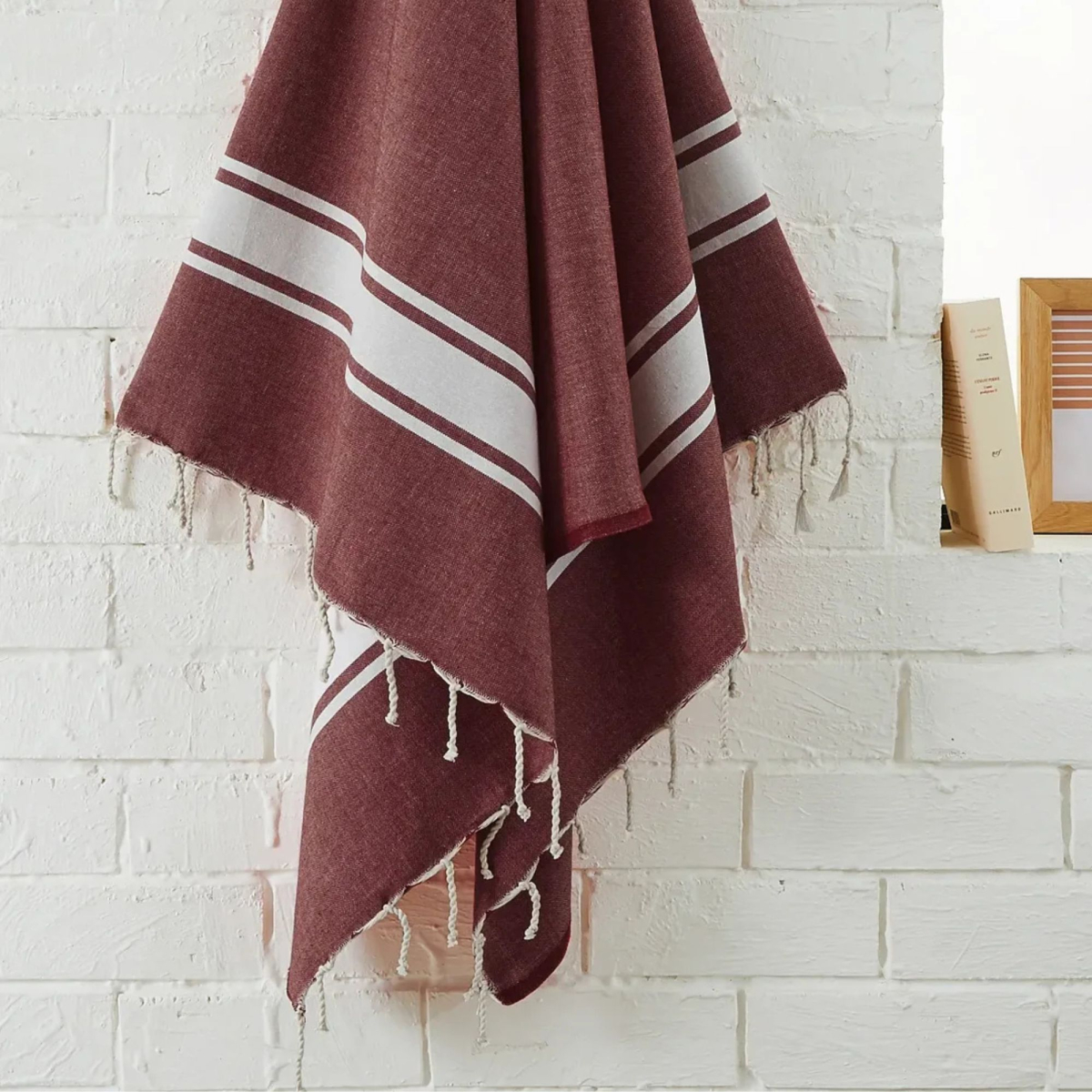 Ręcznik plażowy Fouta Terracotta