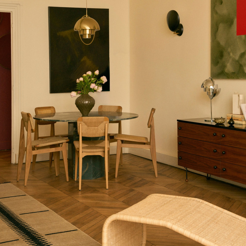 Krzesło C-Chair Paper Cord plecionka GUBI