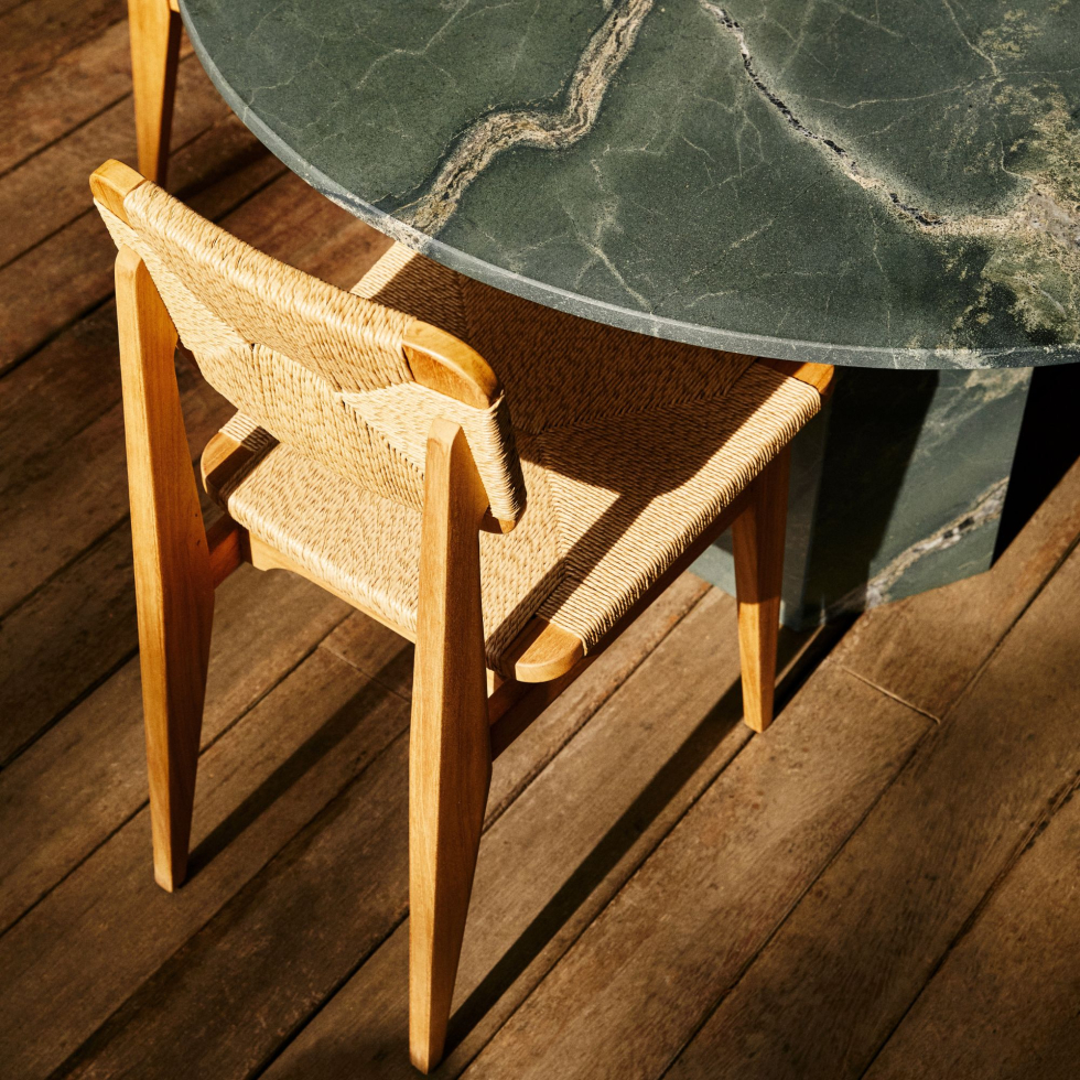 Krzesło C-Chair Paper Cord plecionka GUBI