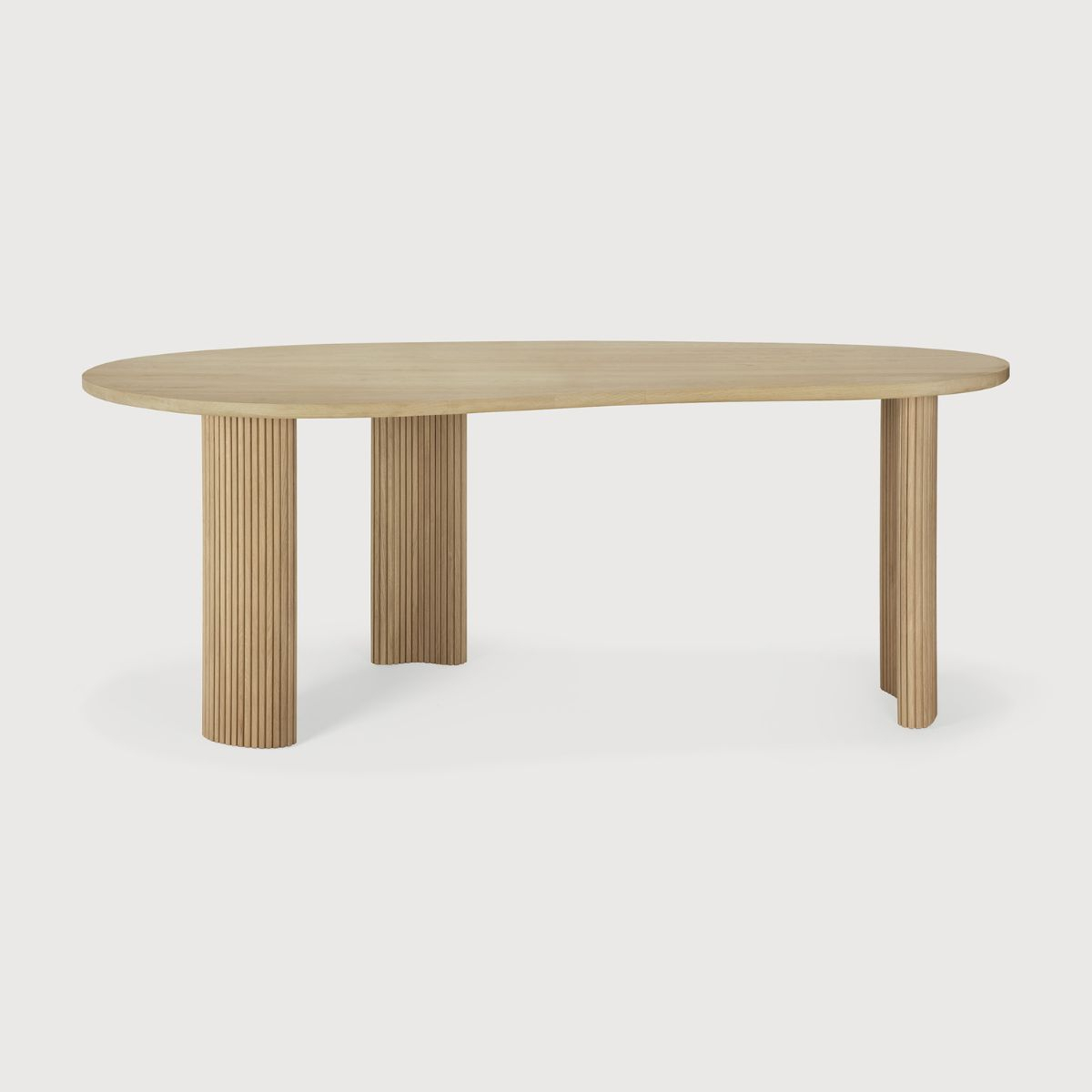 Biurko Boomerang dębowe 200cm