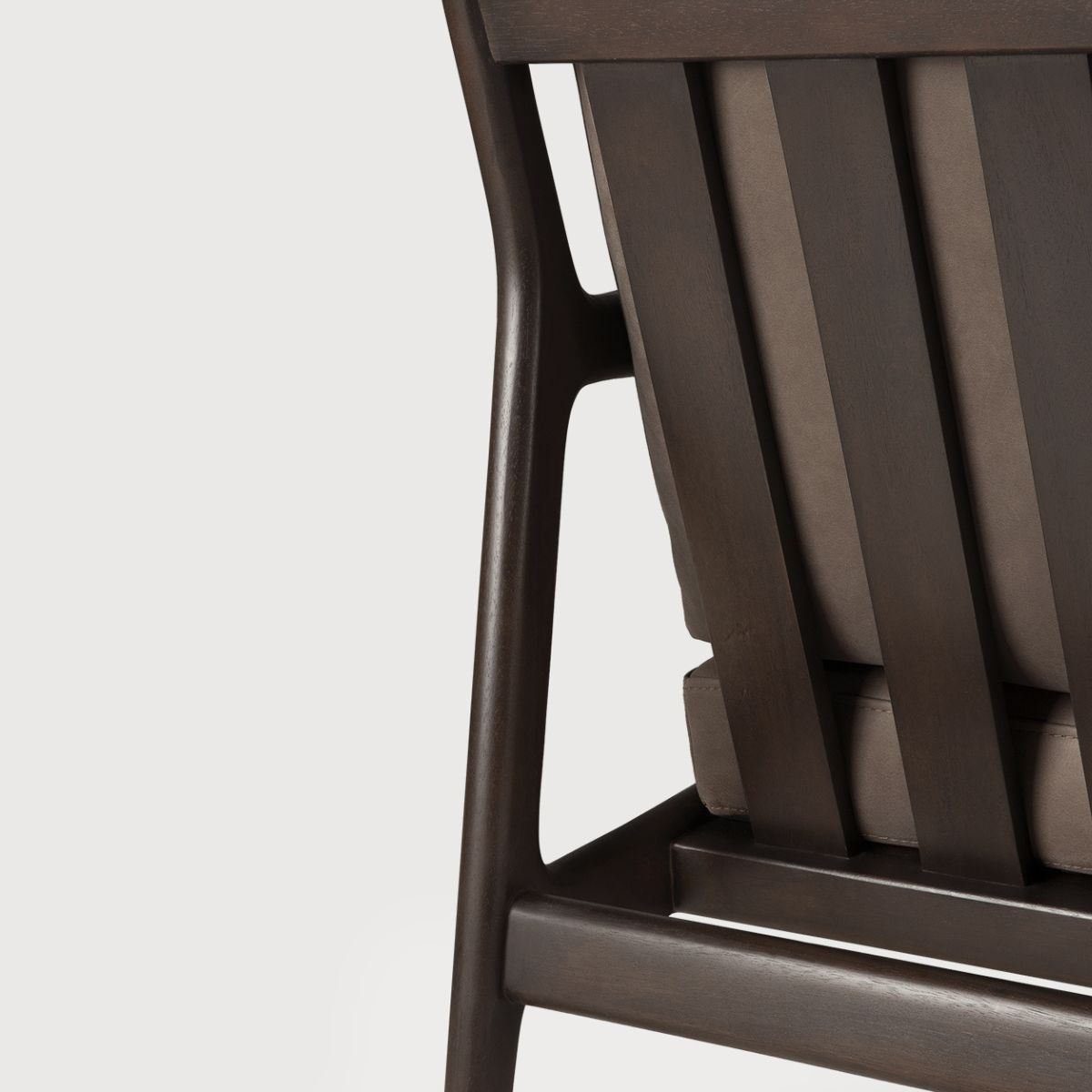 Fotel mahoniowy Jack skórzany Terra Nubuck