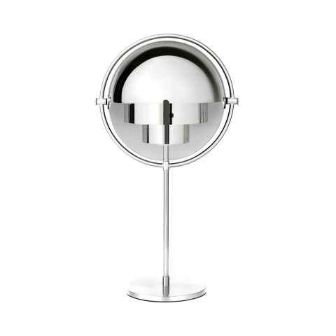 Lampa stołowa Multi-Lite Chrome Base Chrome Gubi