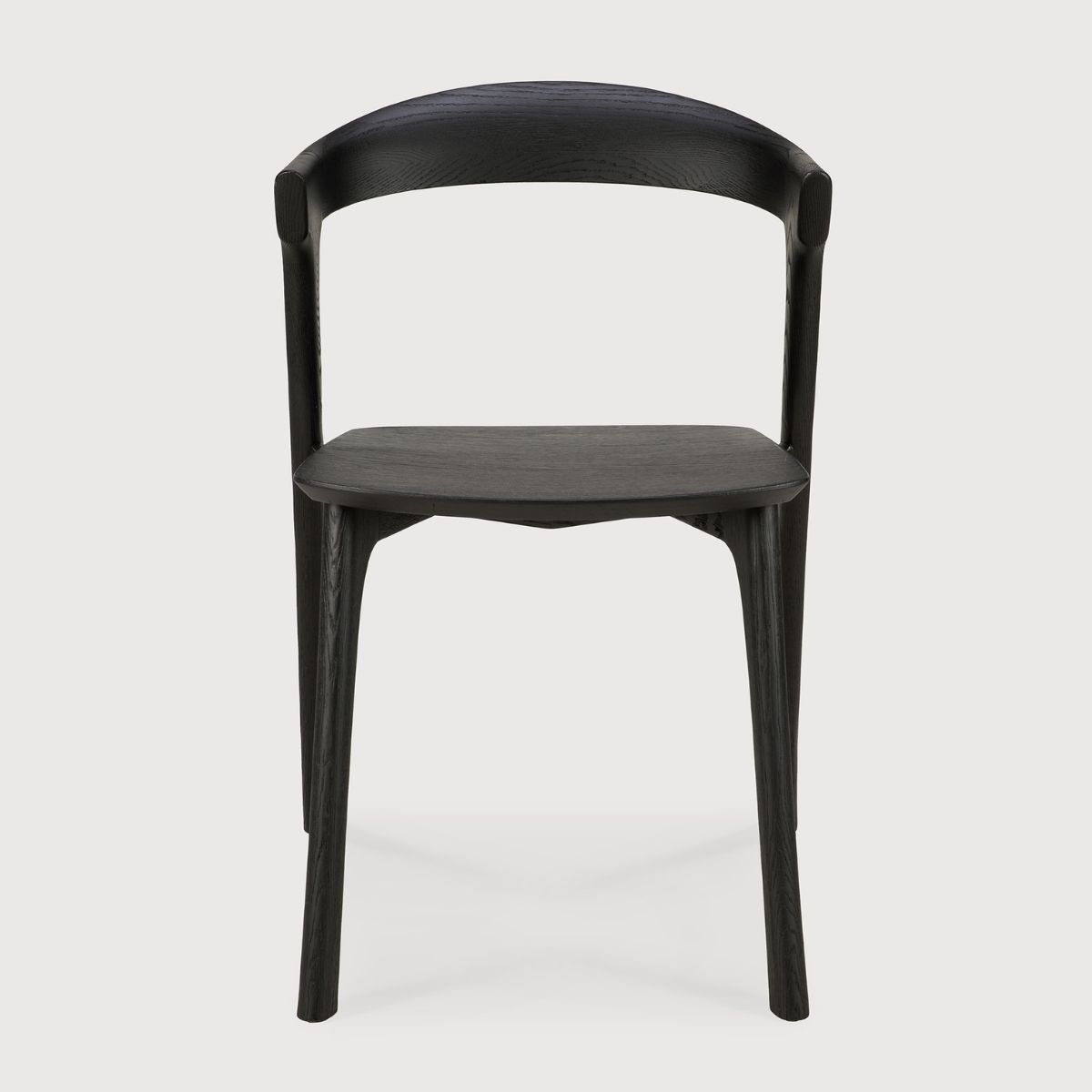 Krzesło Bok dębowe czarne