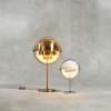 Lampa stołowa Multi-Lite Brass Base Shiny Gubi