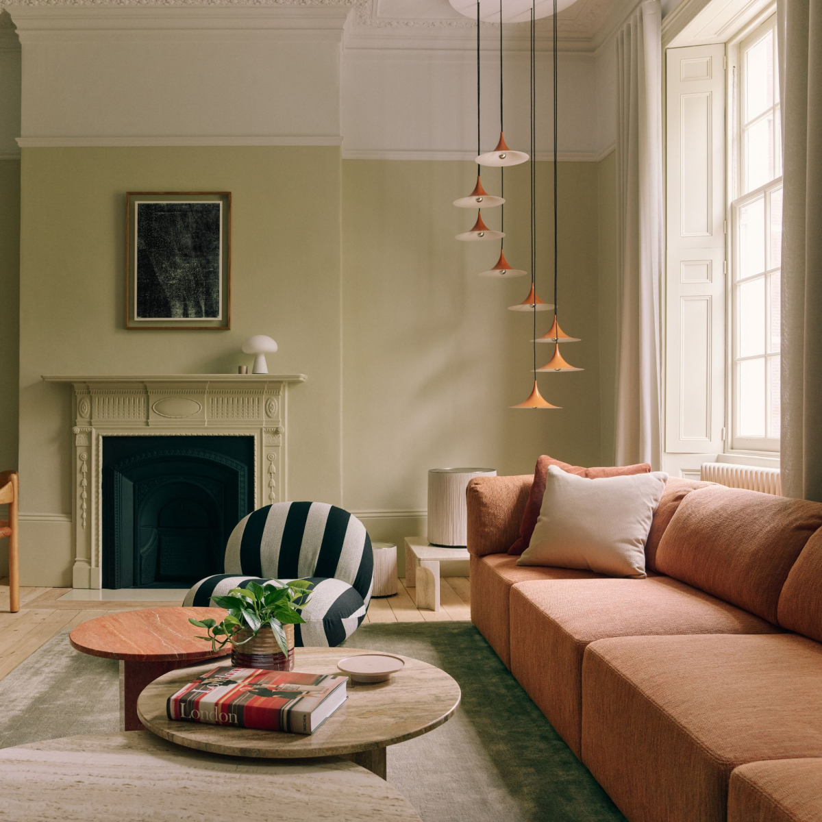 Lampa wisząca 47cm Semi Roasted Pumpkin Gubi