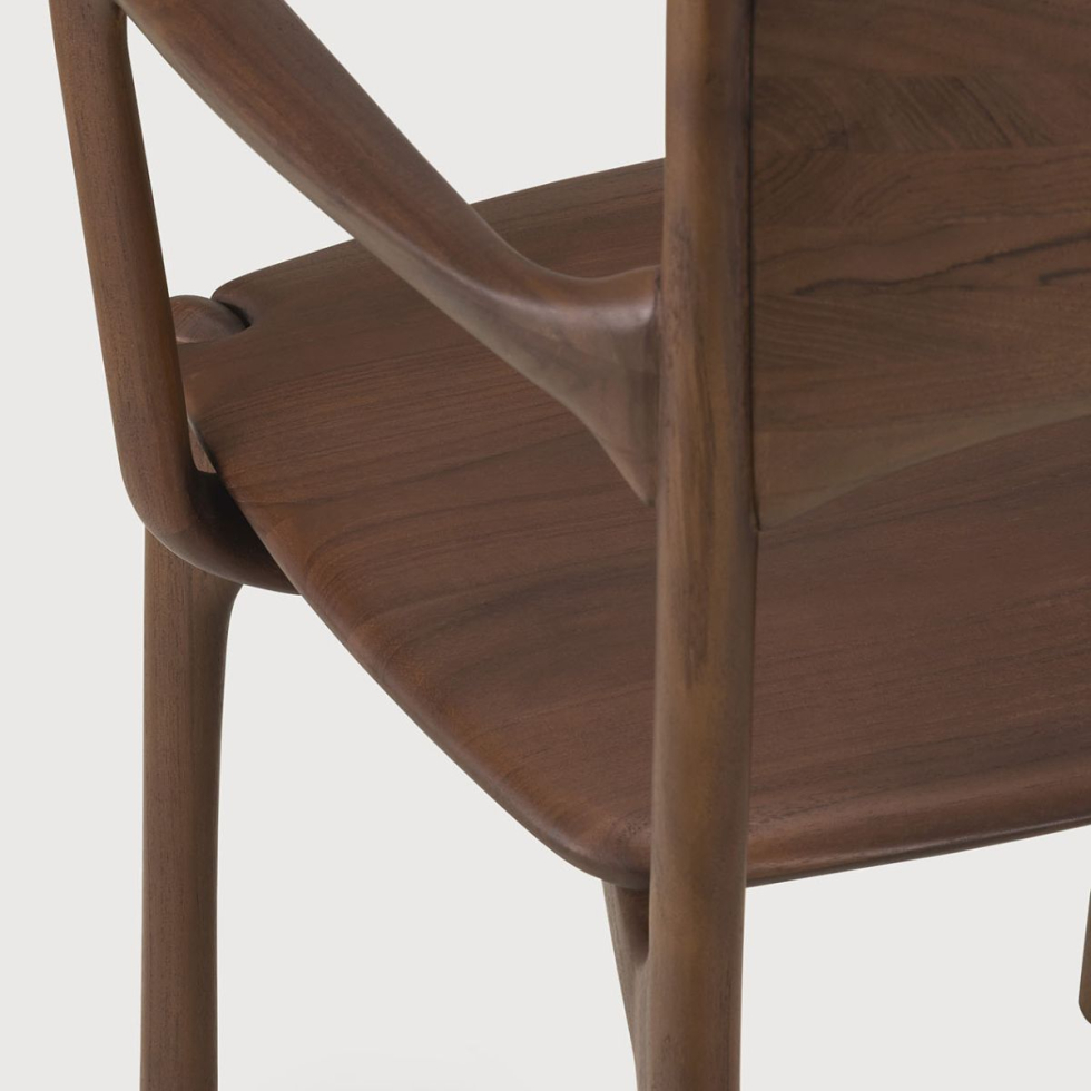 Krzesło PI tekowe Ethnicraft