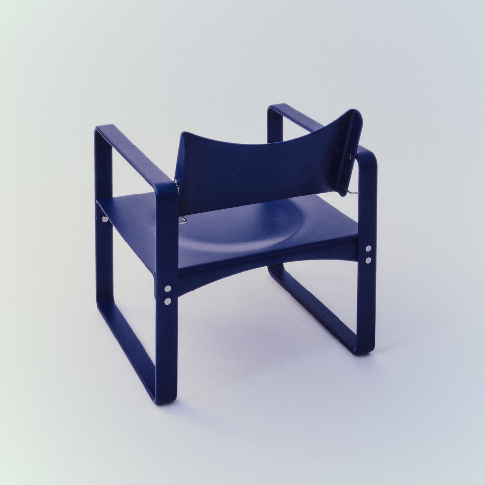 Fotel Series 270 F Blue