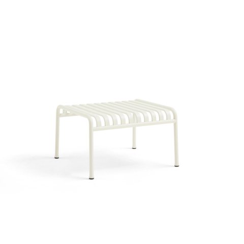 Otomana ogrodowa Palissade Cream White