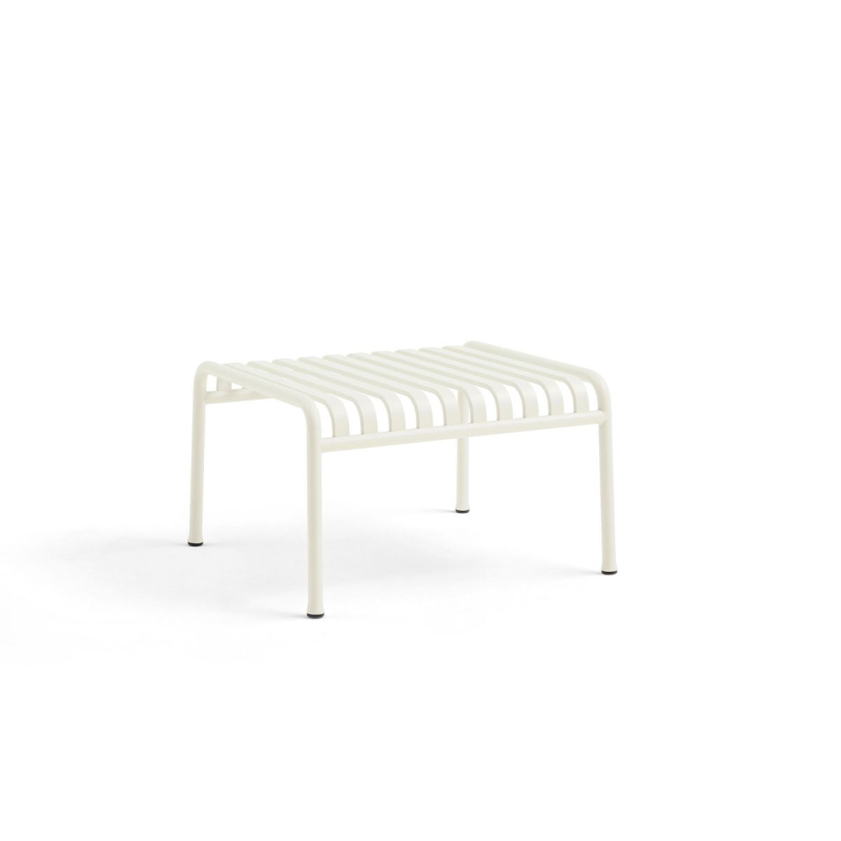 Otomana ogrodowa Palissade Cream White