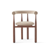 Krzesło tapicerowane Bukowski Orzech