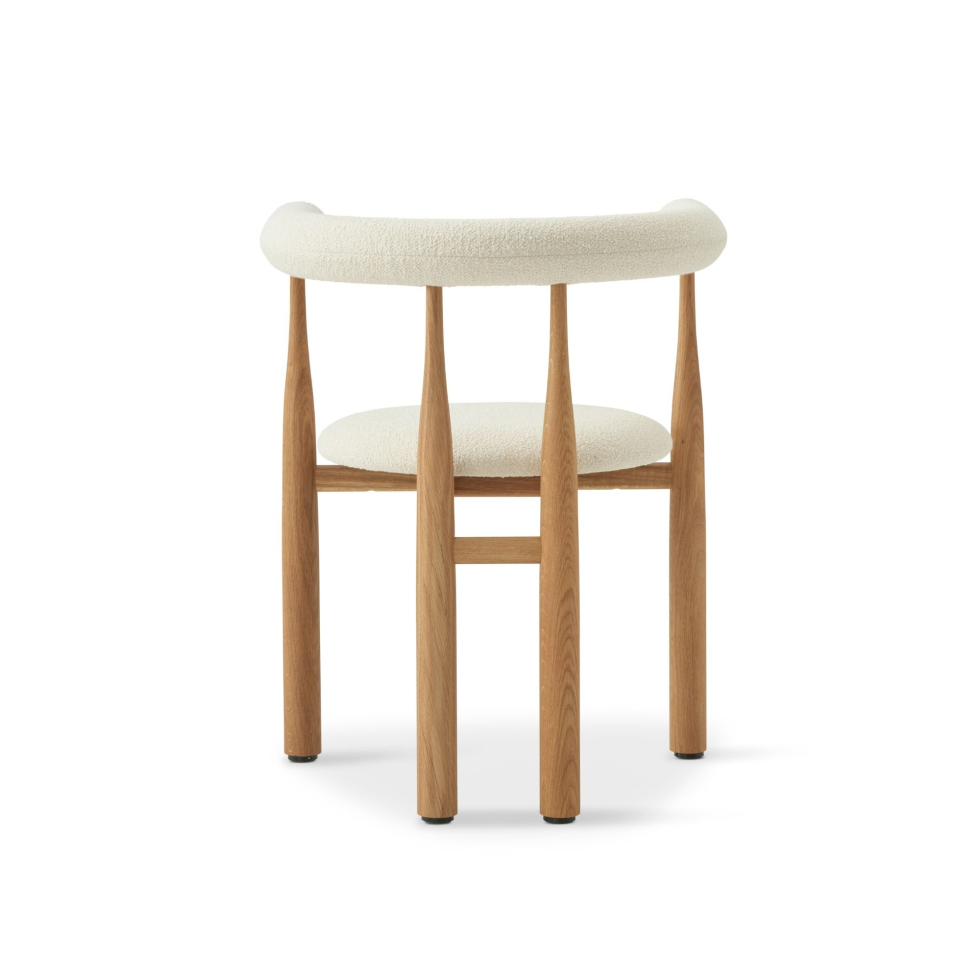 Krzesło tapicerowane Bukowski Dąb