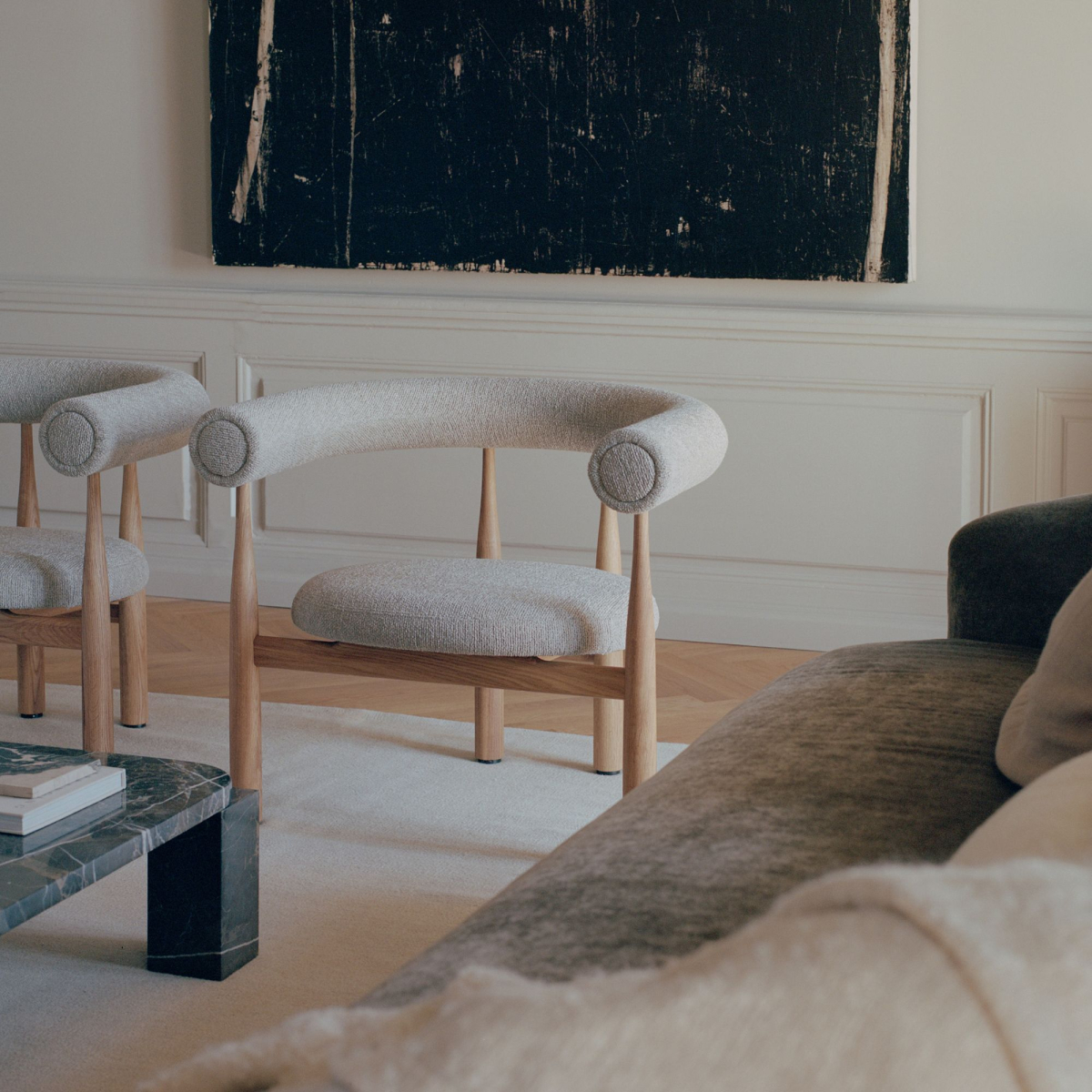 Fotel tapicerowany Bukowski Dąb