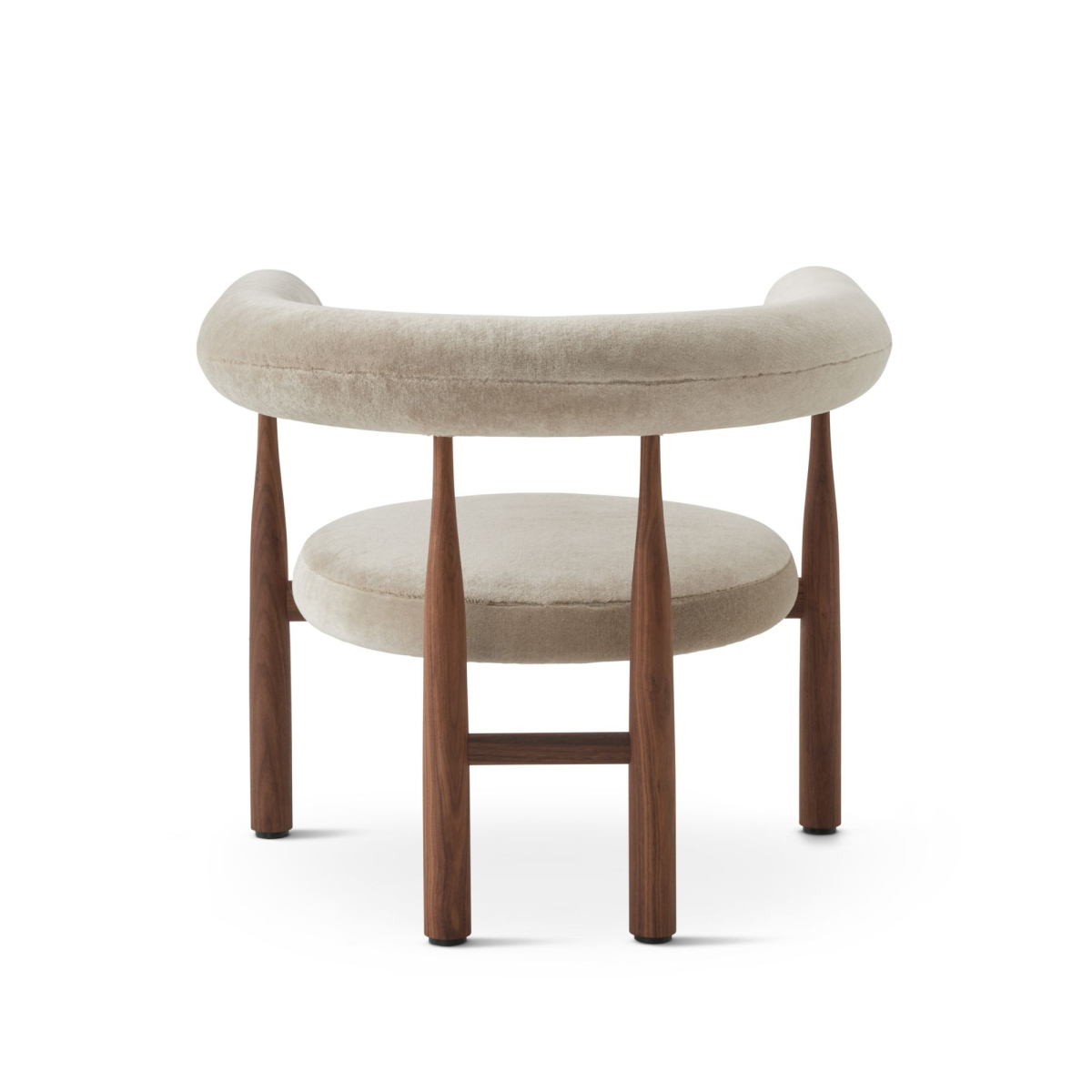 Fotel tapicerowany Bukowski Orzech