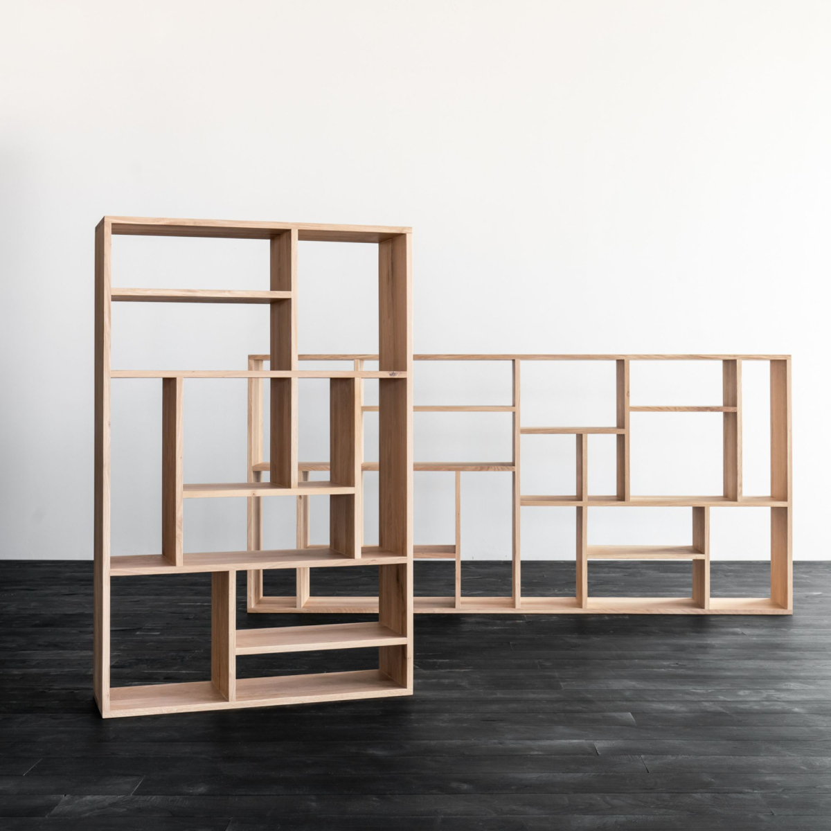 Regał dębowy M 90 cm