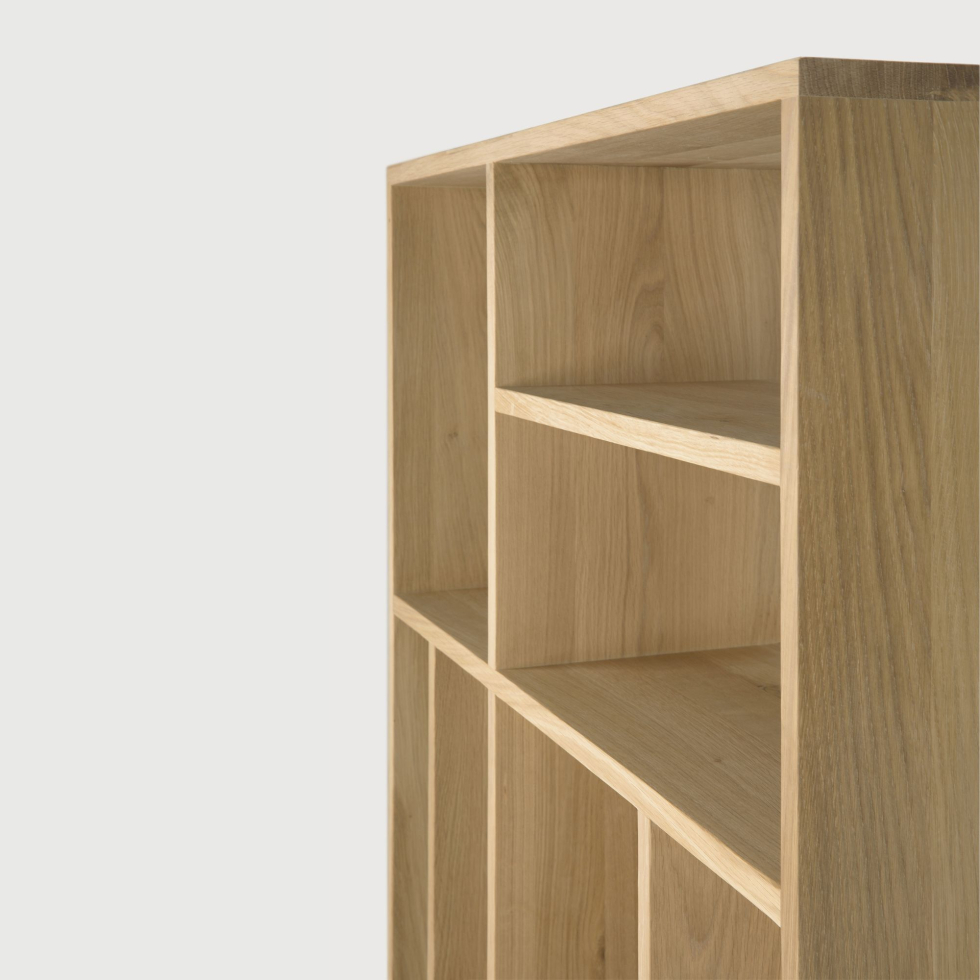 Regał dębowy M 90 cm