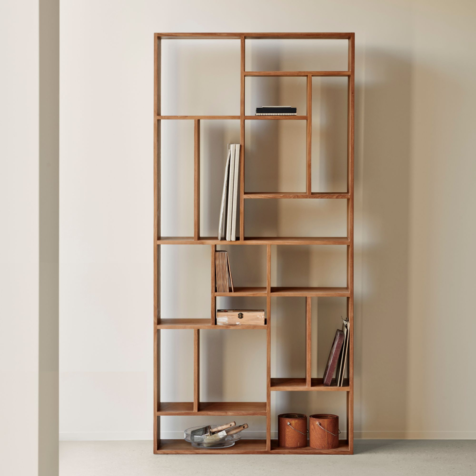 Regał tekowy M 104 cm