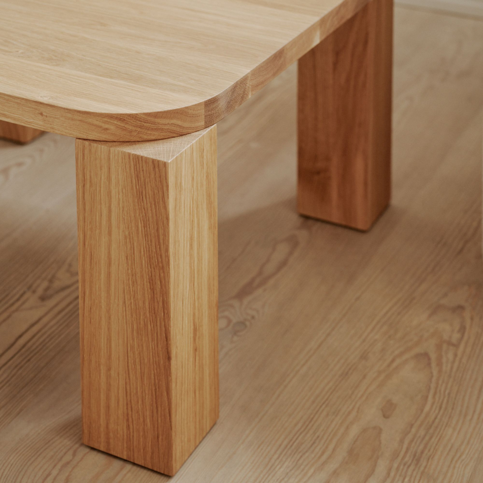 Stolik kawowy Atlas 60x60cm Natural Oak