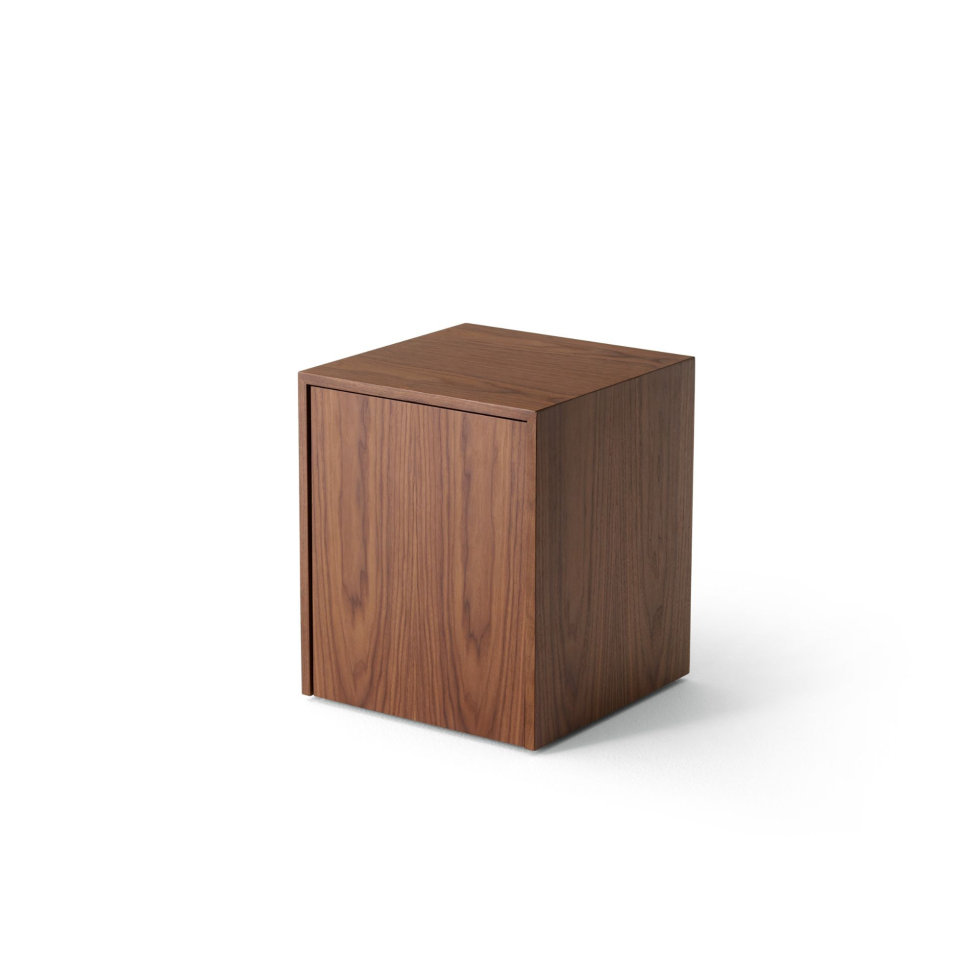 Stolik boczny z szufladą Mass Orzech