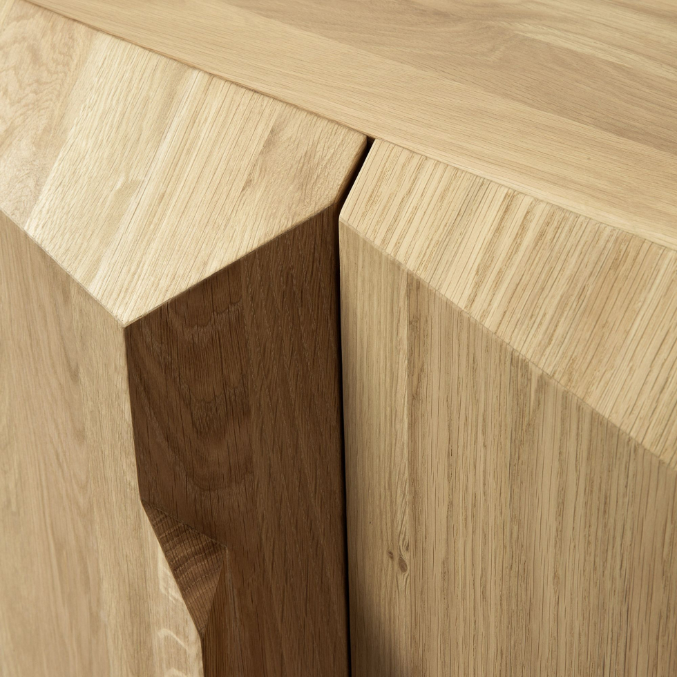 Komoda dębowa Stairs 150 cm