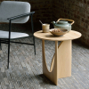 Stolik dębowy Geometric