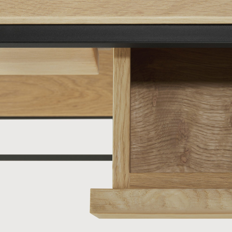 Konsola dębowa Monolit