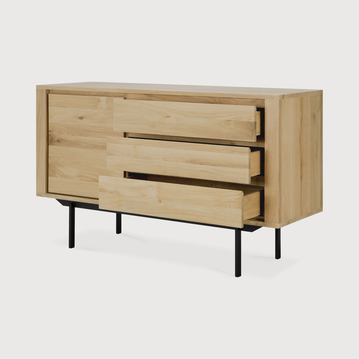 Komoda na nóżkach Shadow 134 cm