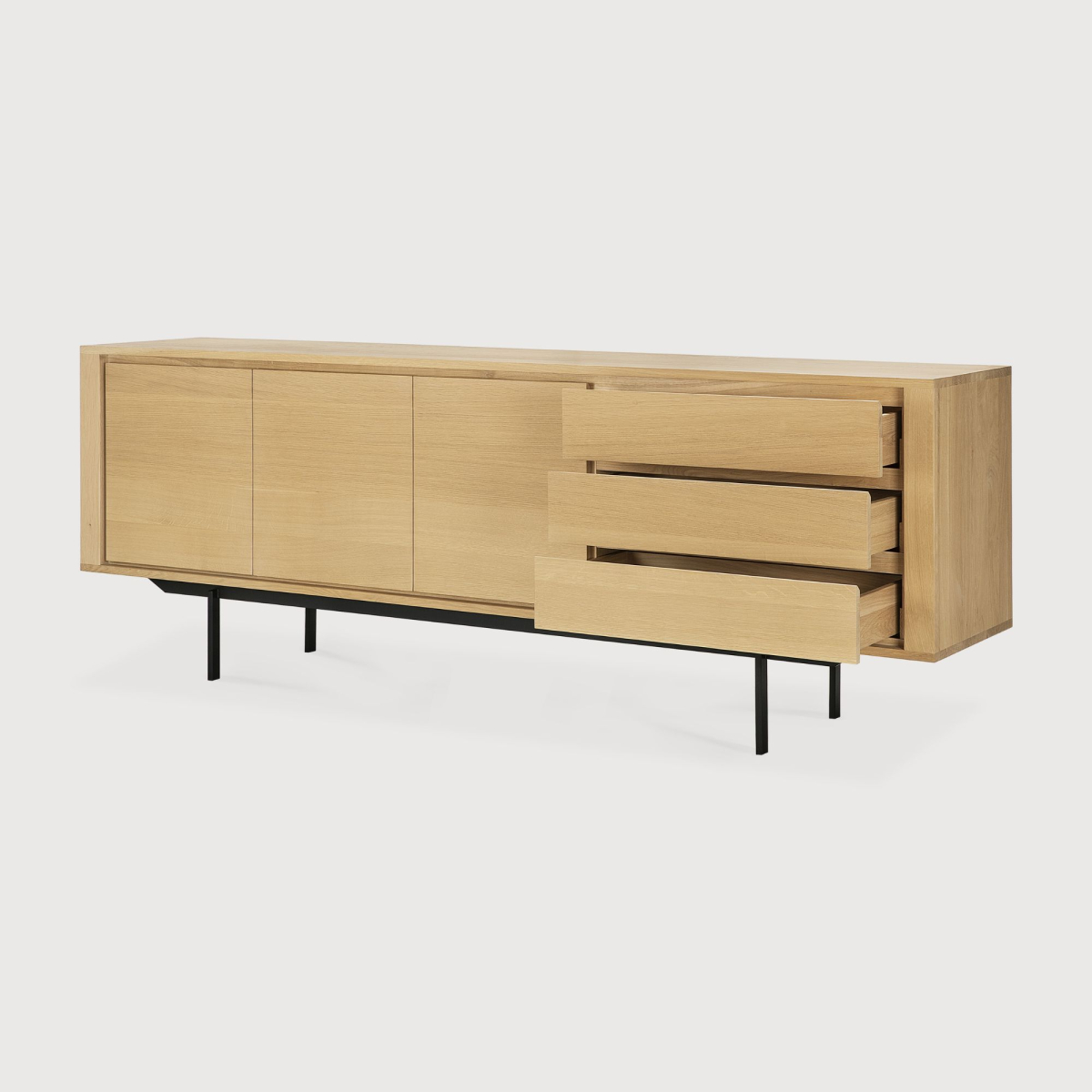 Komoda na nóżkach Shadow 224 cm