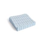 Zestaw serwetek Pattern Napkins Lunch Light blue and blue grid